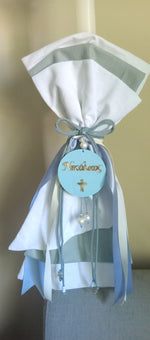 Baptism candle boy 5
